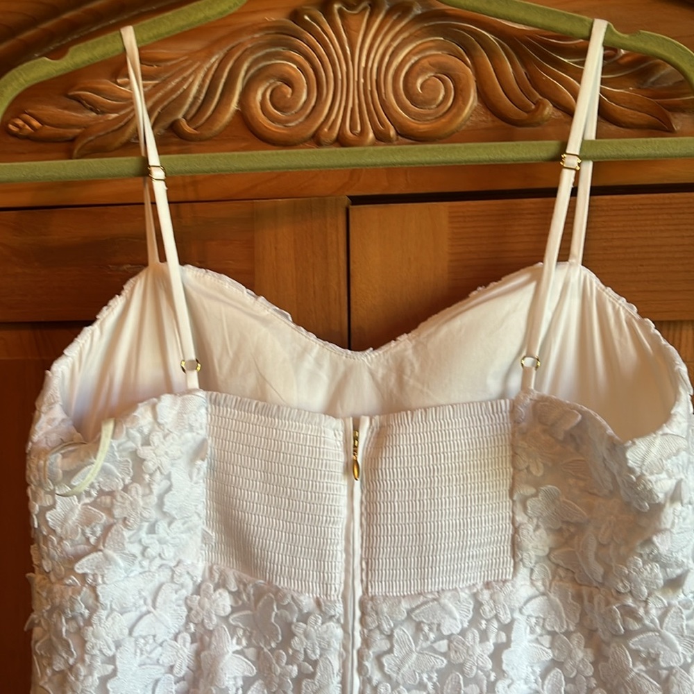 NWT Lilly Pulitzer Gillian Lace Maxi Butterfly Slip Dress - Picture 8 of 16